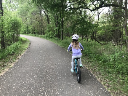 Greta Riding Bike1